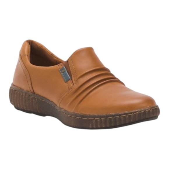 CLARKS Magnolia Faye Casual Comfort Shoes size various color dark tan brown